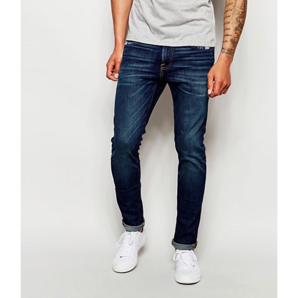 Abercrombie & Fitch Skinny Denim Blue Jeans